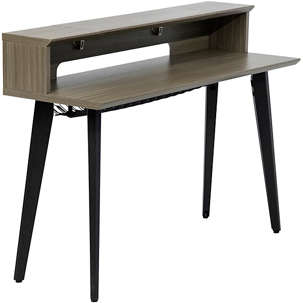 Gator Frameworks GFW-ELITEKEYTBL61 Elite Furniture Series 61-Note Keyboard Table Driftwood Grey