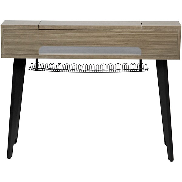 Gator Frameworks GFW-ELITEKEYTBL61 Elite Furniture Series 61-Note Keyboard Table Driftwood Grey