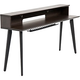 Open Box Gator Frameworks GFW-ELITEKEYTBL88 Elite Furniture Series 88-Note Keyboard Table Level 1 Dark Walnut