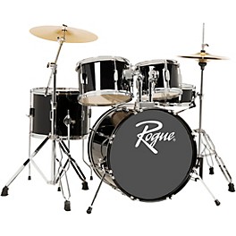 Rogue RGD0520 5-Piece Complete Drum Set Dark Red Rogue RGD0520 5-Piece Complete Drum Set Black