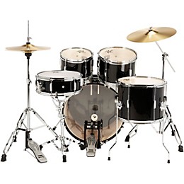 Rogue RGD0520 5-Piece Complete Drum Set Black