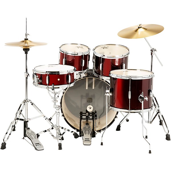 Rogue RGD0520 5-Piece Complete Drum Set Dark Red | Guitar Center