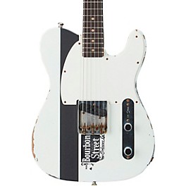 Fender Custom Shop Limited Edition Joe Strummer Esquire Relic Rosewood Fingerboard Electric Guitar Olympic White