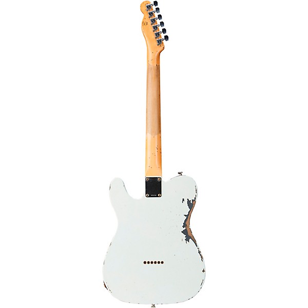 Fender Custom Shop Limited Edition Joe Strummer Esquire Relic Rosewood Fingerboard Electric Guitar Olympic White