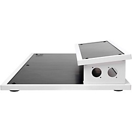 Blackbird Pedalboards 12x24 White Alchemy Pedalboard and ATA Case Medium White