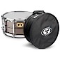 Pork Pie Big Black Brass Snare Drum With Tube Lugs and Chrome Hardware With Protection Racket Case thumbnail