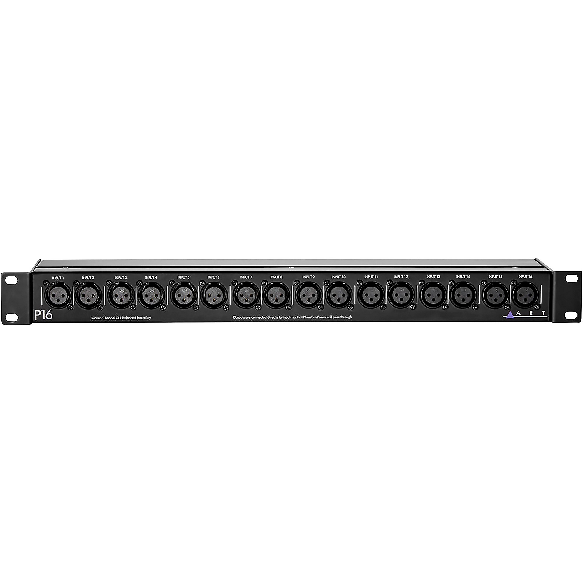 ART P16 16ch Balanced PatchBay パッチベイ ART P16 Sixteen Channel XLR Balanced Patch Bay - 1U | eBay