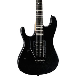 Kramer NightSwan Left-Handed Electric Guitar Jet Black Metallic