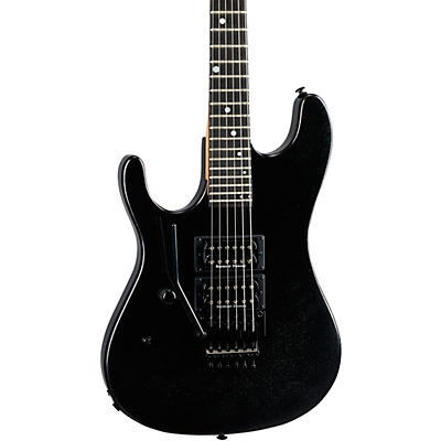 Kramer Nightswan Left-Handed Electric Guitar Jet Black Metallic for sale