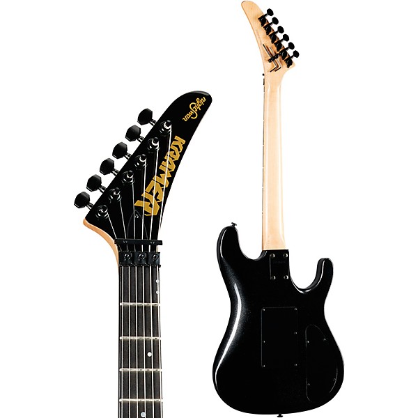 Kramer NightSwan Left-Handed Electric Guitar Jet Black Metallic