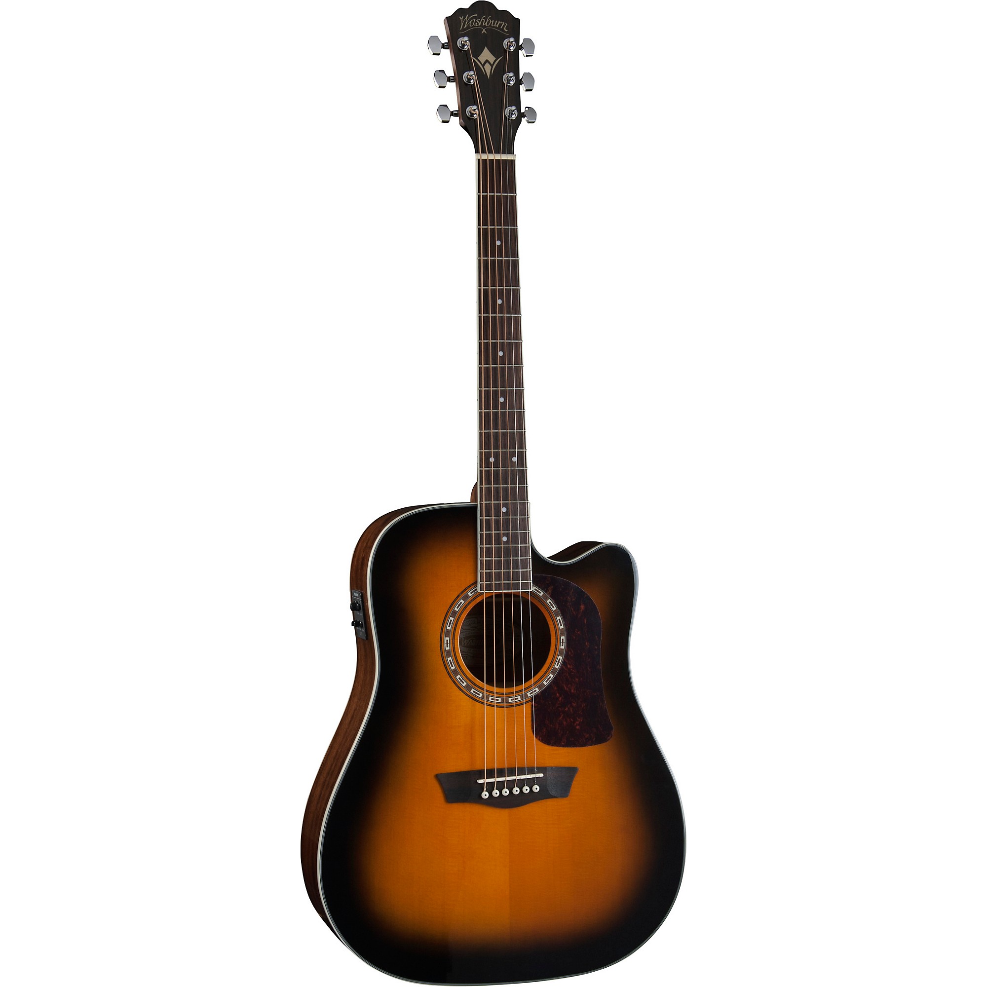 Washburn Heritage 10 Series Dreadnought Cutaway Acoustic