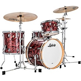 Ludwig Classic Maple 3-Piece Jazzette Shell Pack With 18" Bass Drum Burgundy Pearl