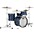 Pearl President Series Deluxe 3-Piece She... Pearl President Series Deluxe 3-Piece Shell Pack With 20" Bass Drum Ocean Ripple