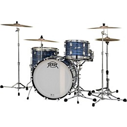Pearl President Series Deluxe 3-Piece Shell Pack With 22" Bass Drum Ocean Ripple