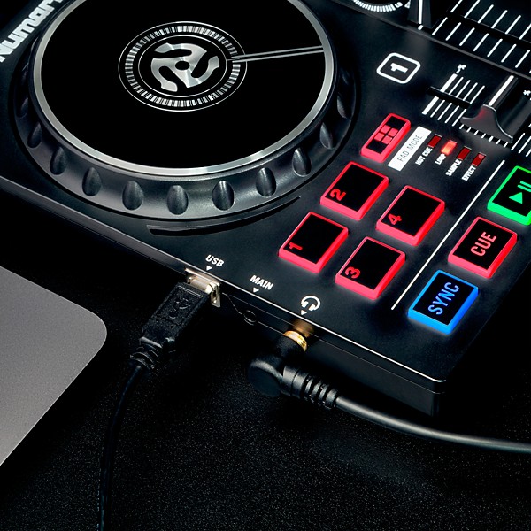 Numark Party Mix Live DJ Controller with Built-in Light Show & Speakers