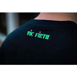 Vic Firth Limited Edition Vintage 90s T-Shirt Small Black
