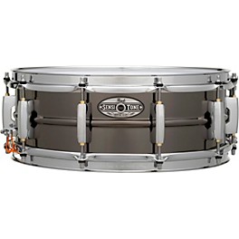 Pearl SensiTone Seamless Heritage Alloy Snare 14 x 6.... Pearl SensiTone Seamless Heritage Alloy Snare 14 x 5 in. Black Brass