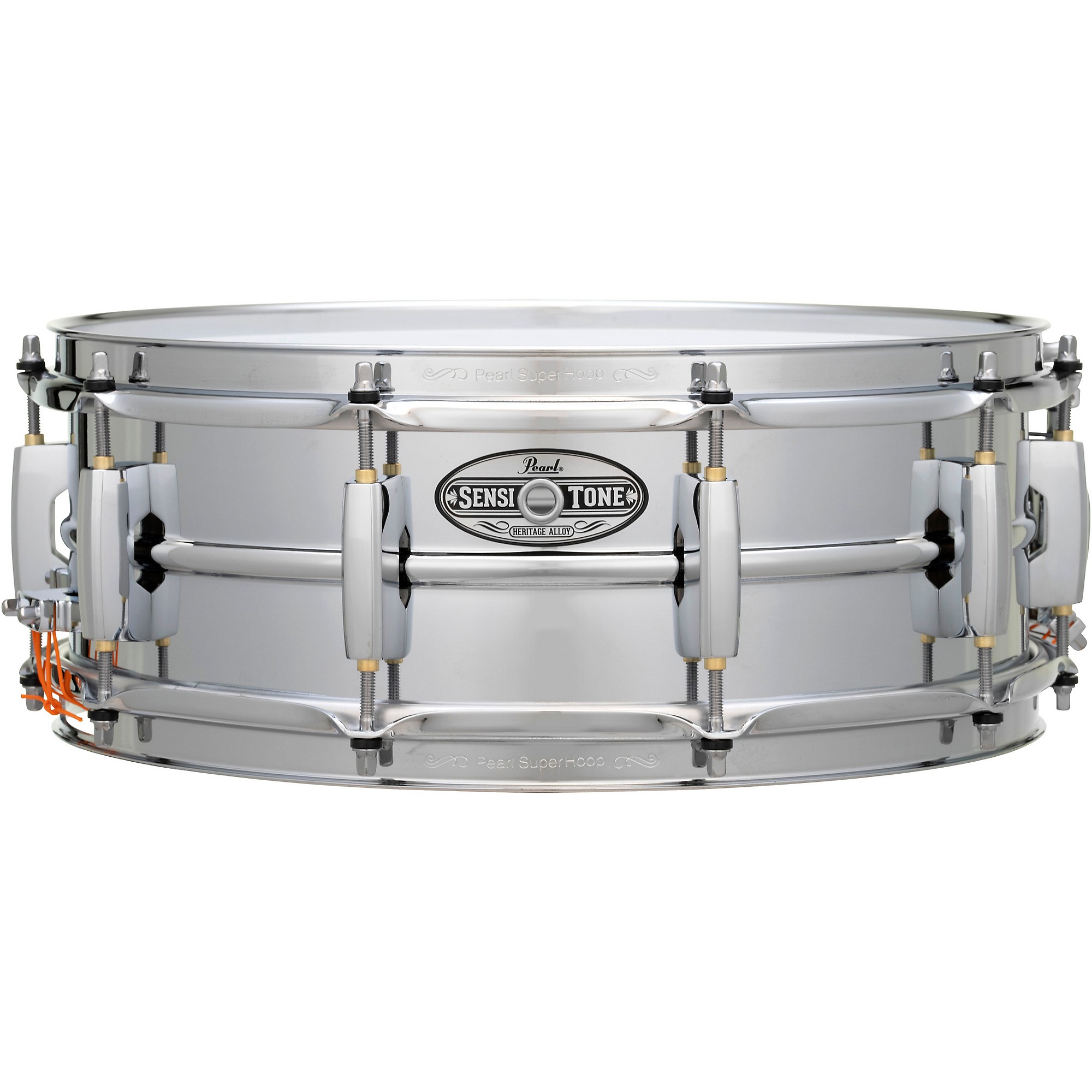Pearl Sensitone 5.5x13 Snare Drum Chrome Over Steel – Drugan's Drums &  Guitars