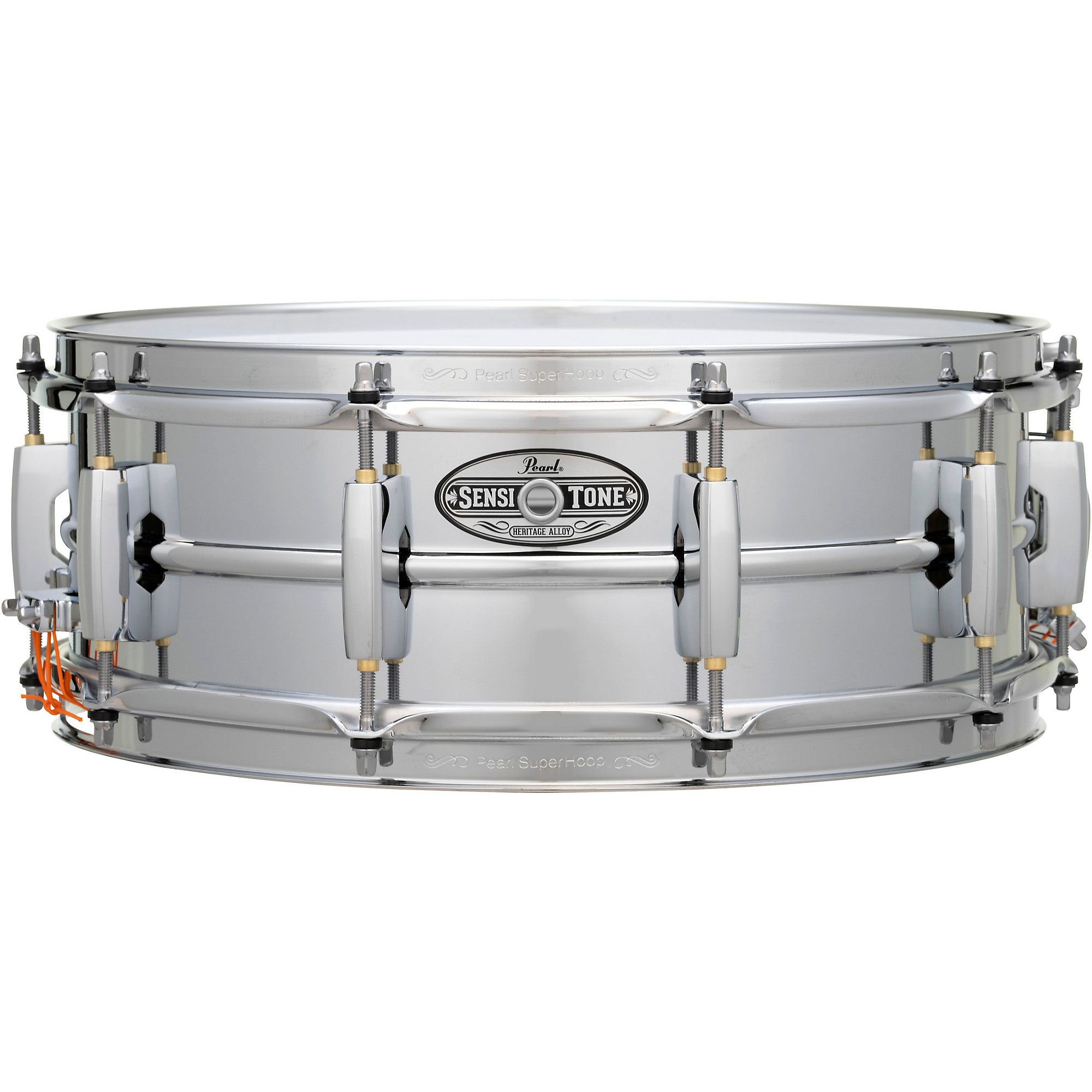 Pearl Sensitone Heritage Brass Alloy Snare Drum - 5 x 14-inch