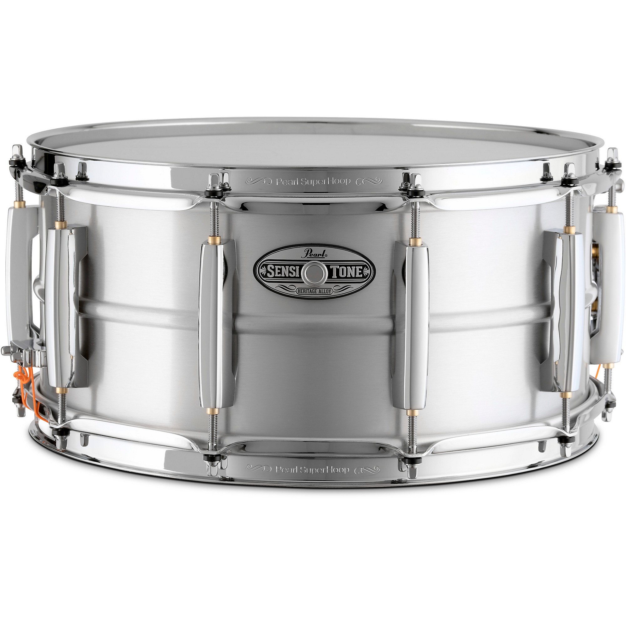 Pearl Sensitone Snare Drum Great Condition With Brand New Drum Head 14.5 x  6