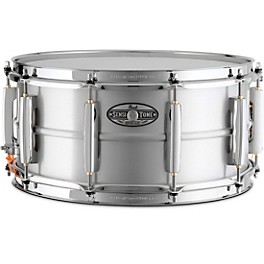 Pearl SensiTone Seamless Heritage Alloy Snare 14 x 6.5... Pearl SensiTone Seamless Heritage Alloy Snare 14 x 6.5 in. Aluminum