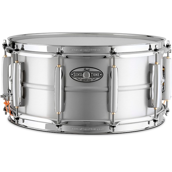 Pearl Snare Drum Vintage SensiTone Custom Alloy Brass Snare 14 x