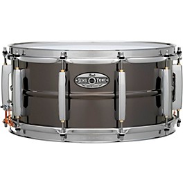 Pearl SensiTone Seamless Heritage Alloy Snare 14 x ... Pearl SensiTone Seamless Heritage Alloy Snare 14 x 6.5 in. Black Brass