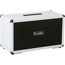 MESA/Boogie Horizontal Rectifier 2x12"... MESA/Boogie Horizontal Rectifier 2x12" 120W Guitar Speaker Cabinet Hot White Bronco