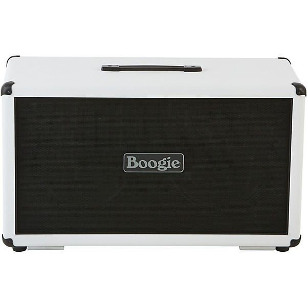 MESA/Boogie Horizontal Rectifier 2x12" 120W Guitar Speaker Cabinet Hot White Bronco