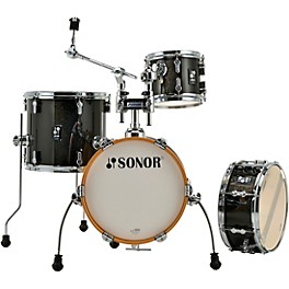 SONOR AQX Micro Shell Pack Red Moon Sparkle SONOR AQX Micro Shell Pack Black Midnight Sparkle