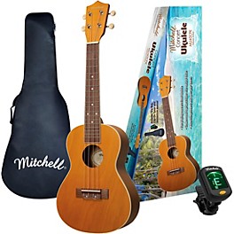 Mitchell MU40C Concert Ukulele Pack Natural