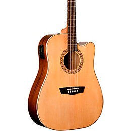 Washburn Harvest Series D7SCE Acoustic Electric Guitar Gloss Natural