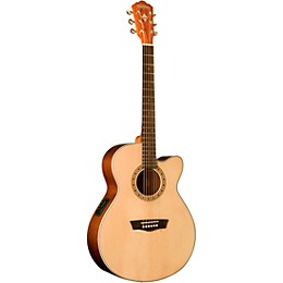 Washburn Harvest Series G7SCE Acoustic Electric Guitar Gloss Natural