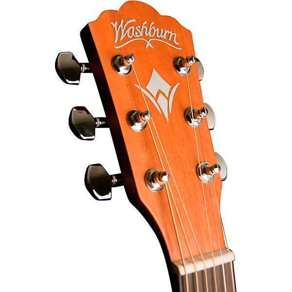 Washburn Harvest Series G7SCE Acoustic Electric Guitar Gloss Natural