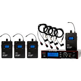 Galaxy Audio AS-1400-4 Wireless In-Ear Monitor Band... Galaxy Audio AS-1400-4 Wireless In-Ear Monitor Band Pack System Band M