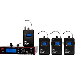 Open Box Galaxy Audio AS-1400-4 Wireless In-Ear Monitor Band Pack System Level 1 Band M