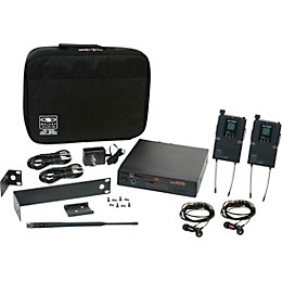 Galaxy Audio AS-1800-2 Wireless In-Ear Monitor Twin Pack System Band B3
