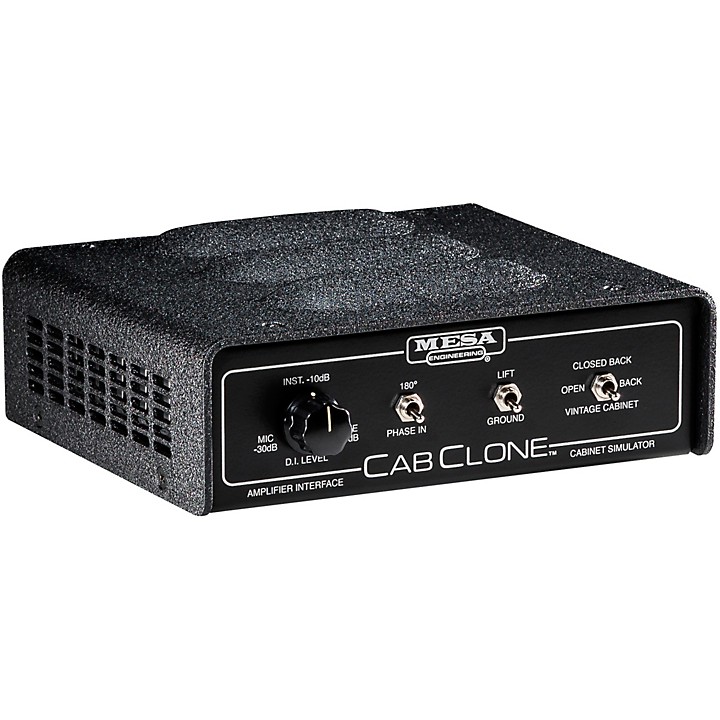 MESA/Boogie CabClone Cab Simulator Black 16 Ohm | Guitar Center