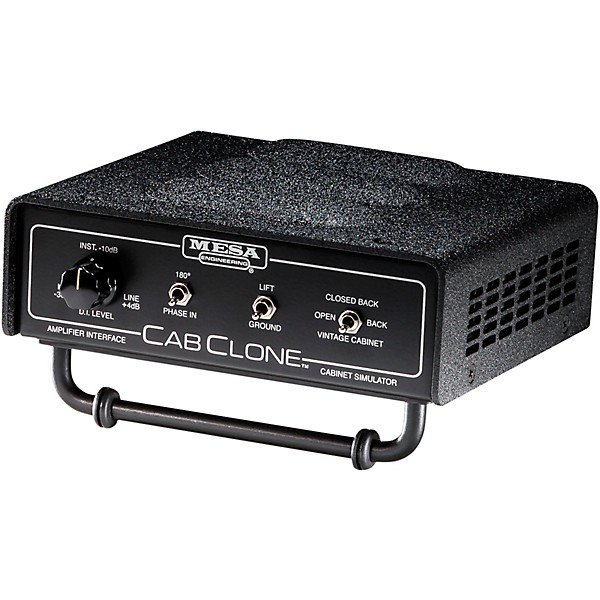 Open Box MESA/Boogie CabClone Cab Simulator Level 1 Black 16 Ohm