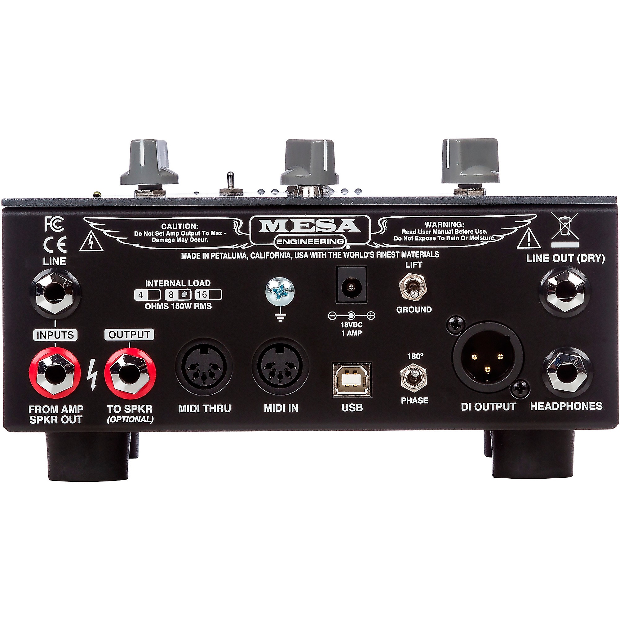 MESA BOOGIE CABCLONE 16Ω Open Box MESA/Boogie CabClone IR Cab Simulator Black 16 Ohm