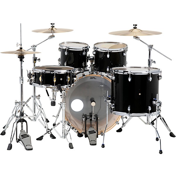 Open Box Sound Percussion Labs Velocity 5-Piece Shell Pack Level 1 Midnight Sequin