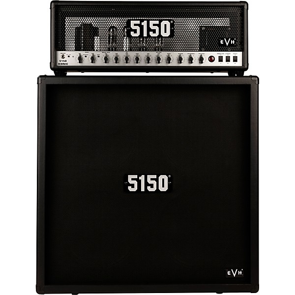 Open Box EVH 5150 Iconic 80W Guitar Amp Head Level 1 Black