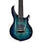 Ernie Ball Music Man Majesty 7 Quilt Top Electric Guitar Hydrospace thumbnail