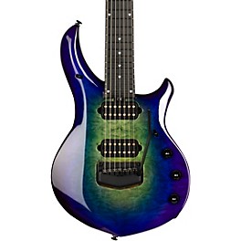 Ernie Ball Music Man John Petrucci BFR Majesty 7 Quilt Top 7-String Electric Guitar Arctic Aurora