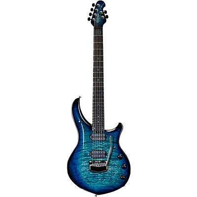 Ernie Ball Music Man Majesty 6 Quilt Top Electric Guitar Hydrospace for sale