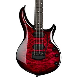 Ernie Ball Music Man John Petrucci BFR Majesty 6 Quilt Top Electric Guitar Red Nebula