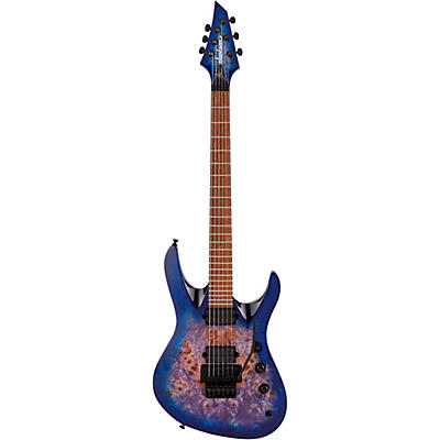 Jackson Pro Series Signature Chris Broderick Soloist 6P Electric Guitar Transparent Blue for sale