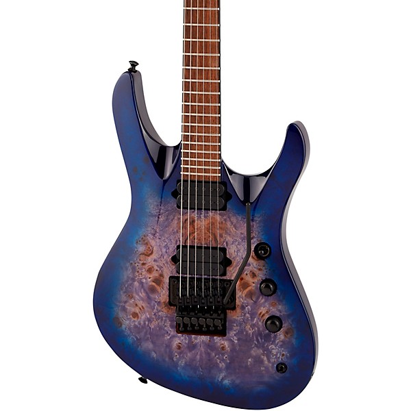 Jackson Pro Series Signature Chris Broderick Soloist 6P Electric Guitar Transparent Blue