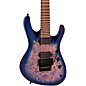 Jackson Pro Series Signature Chris Broderick Soloist 7P 7-String Electric Guitar Transparent Blue