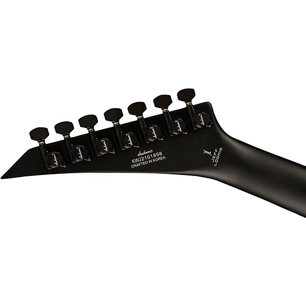 Jackson Pro Series Signature Jeff Loomis Soloist 7-String Ebony Fingerboard Electric Guitar Satin Black